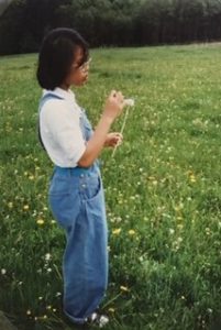 Noi in field of flowers