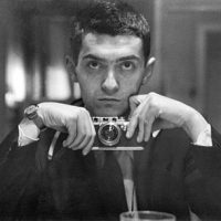Image of Stanley Kubrick holding camera from Look Magazine