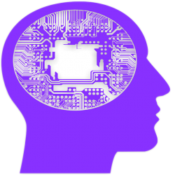 Image of head with computer chip Neurodiversity
